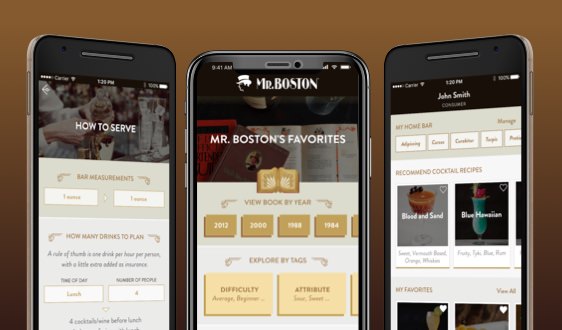 Mr. Boston Drinks App Launches