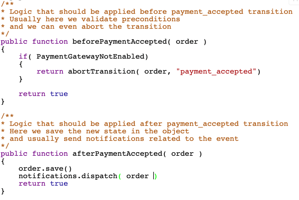 State Machine Code