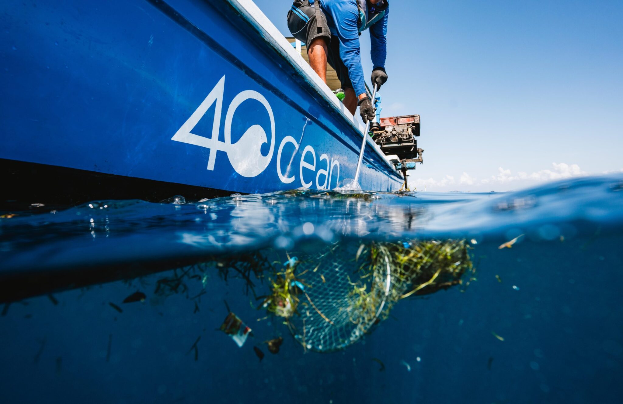4Ocean image on water