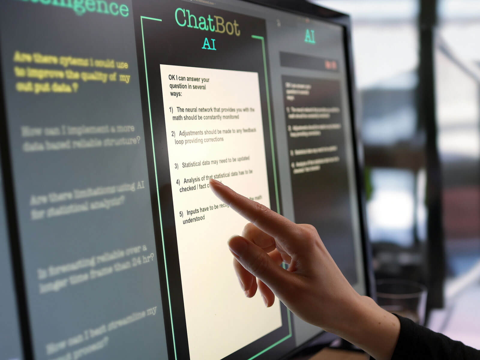 Mobile dashboard interface