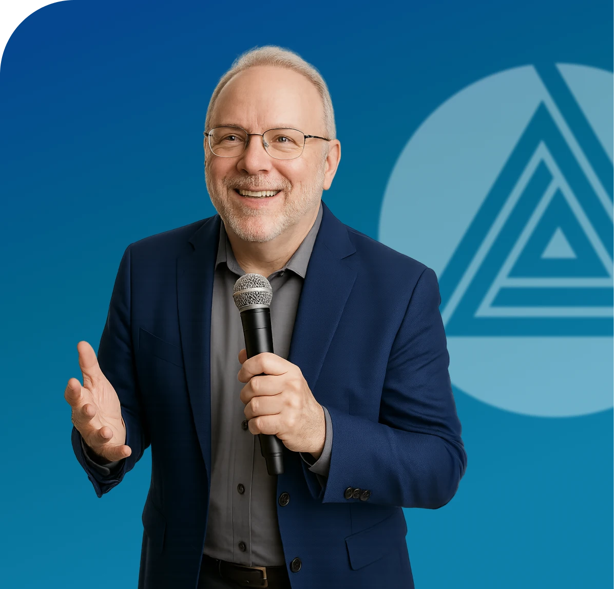 Hero Section – Speaker Image