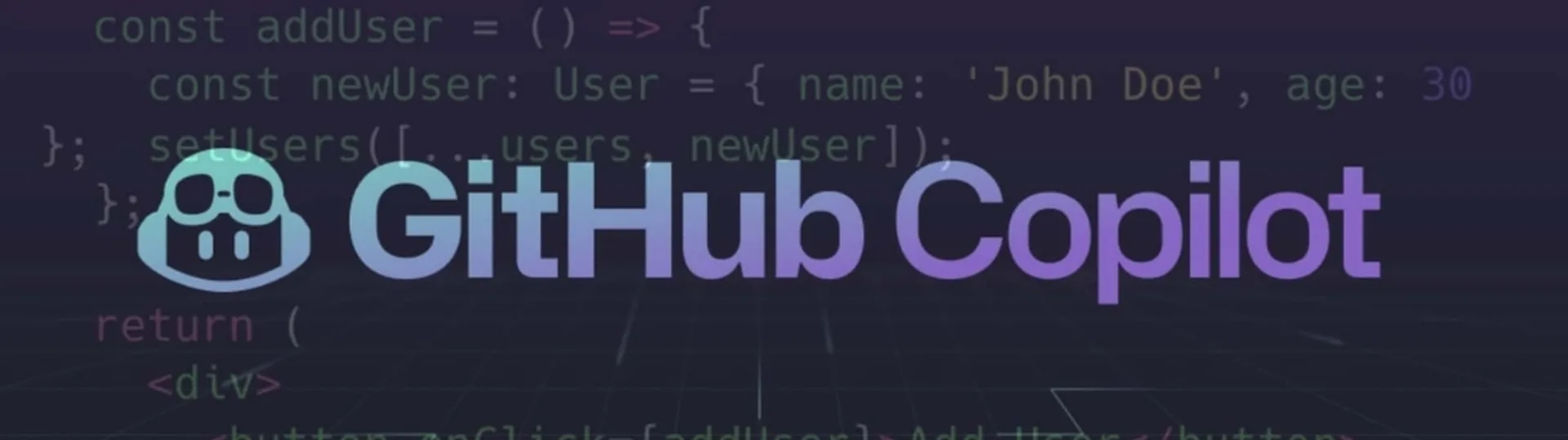 Robotic hand pointing toward AI and technology icons representing GitHub Copilot capabilities