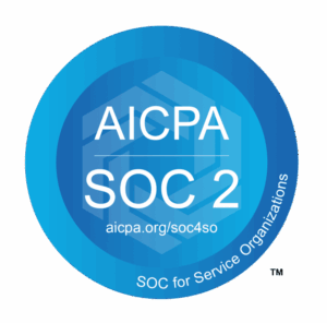 AICPA SOC 2 compliance badge