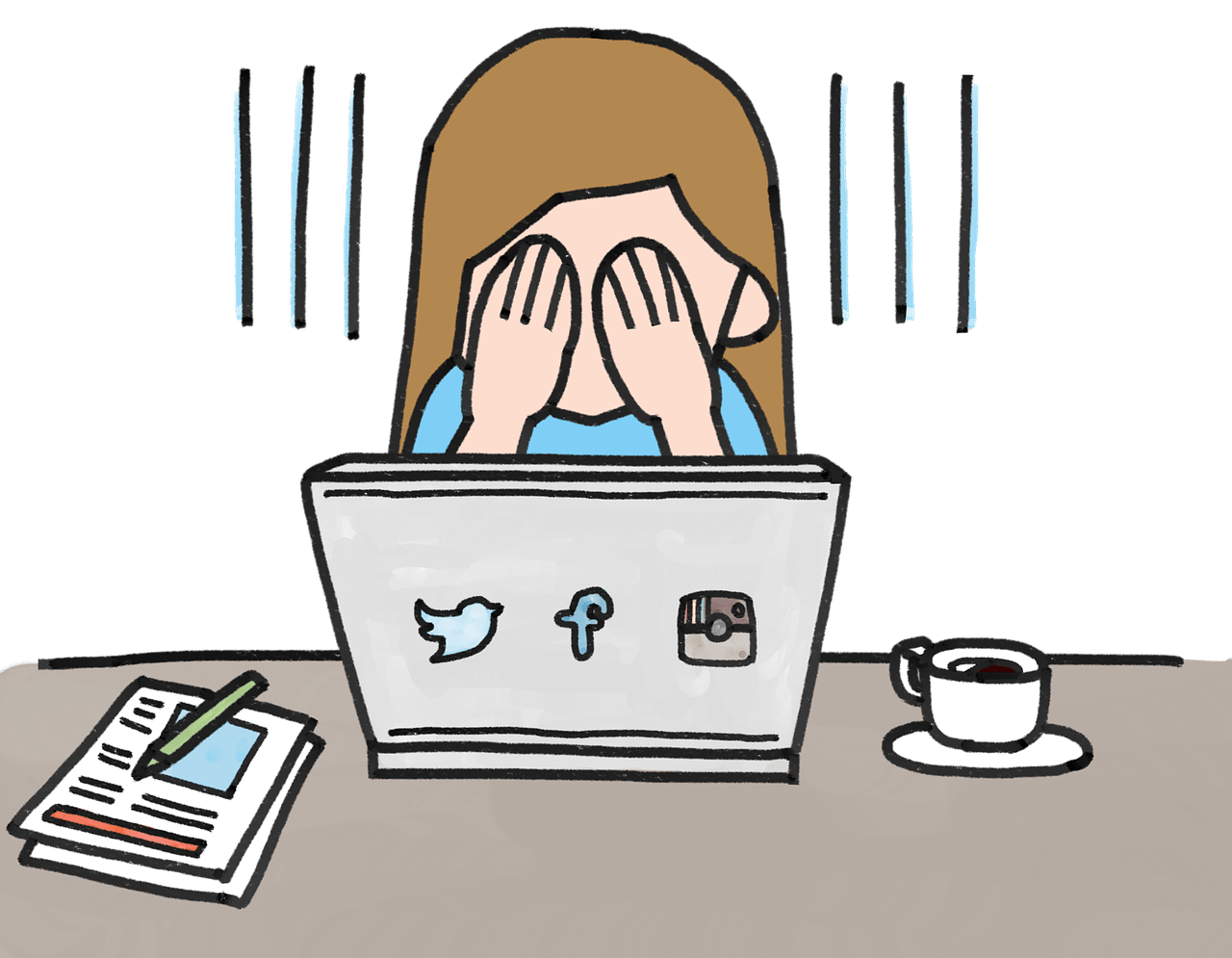 social-media-frustration-illustration