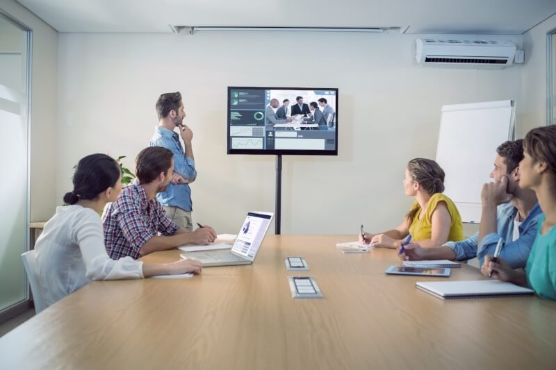 Conference room frictionless workforce